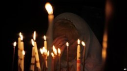 В столице Украины Киеве неизвестные жестоко убили священника