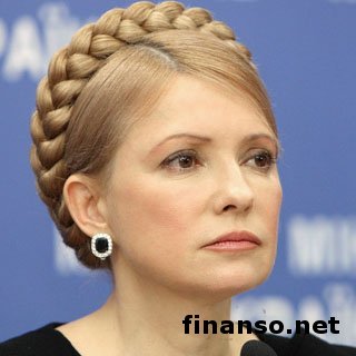 Экс-премьер Украины Ю. Тимошенко просит проголосовать за проект Лабунской