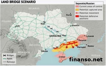 В разведке Stratfor определили три сценария вторжения России в Украину