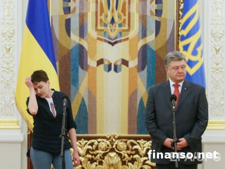 Савченко рассказала об итогах своей встречи с Порошенко